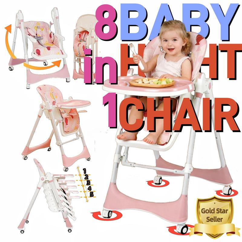 Grow-With-Me 5-in-1 Baby High Chair for Feeding & Play
