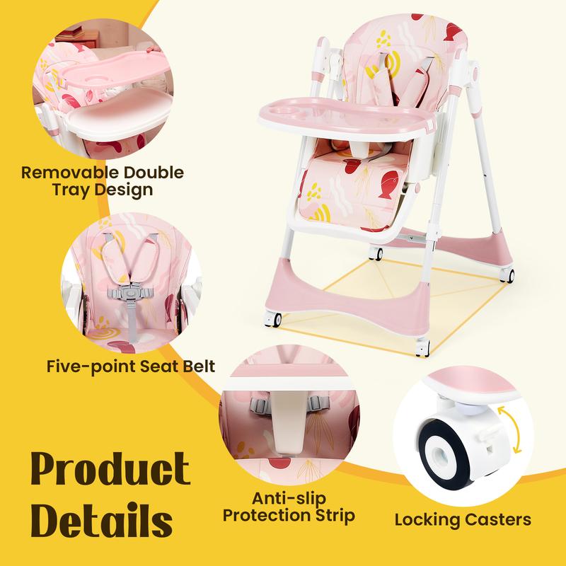 Grow-With-Me 5-in-1 Baby High Chair for Feeding & Play