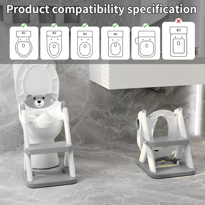 Toddler Potty Training Seat with Step Stool