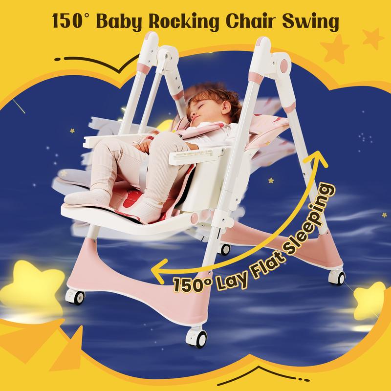 Grow-With-Me 5-in-1 Baby High Chair for Feeding & Play