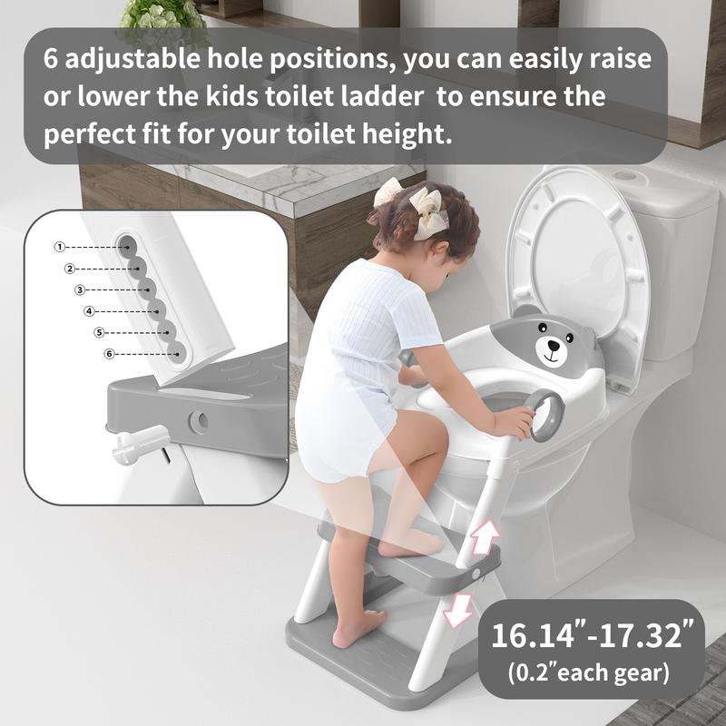 Toddler Potty Training Seat with Step Stool