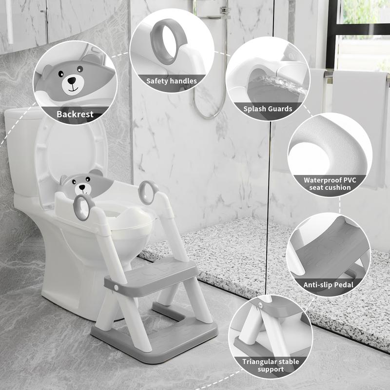 Toddler Potty Training Seat with Step Stool