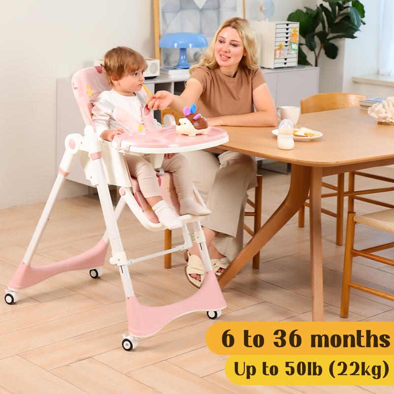 Grow-With-Me 5-in-1 Baby High Chair for Feeding & Play